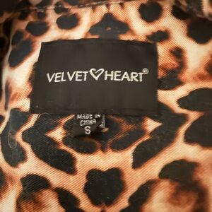 Velvet Heart Leopard Print Tunic